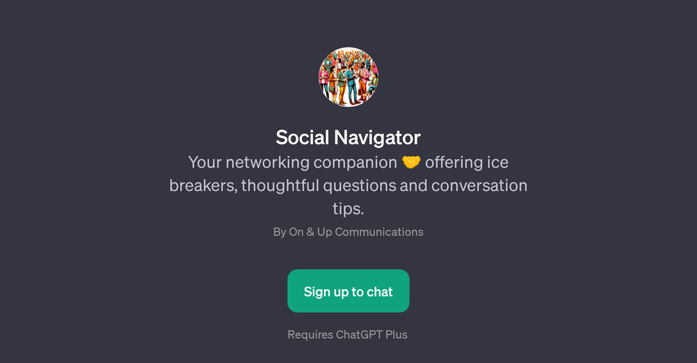 Social Navigator website