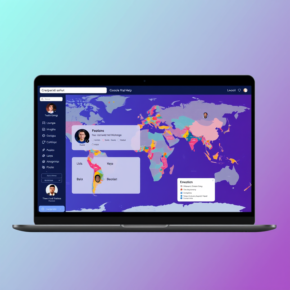 Social problem solving AI website