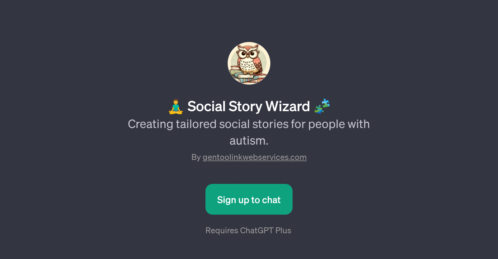 Social Story Wizard website