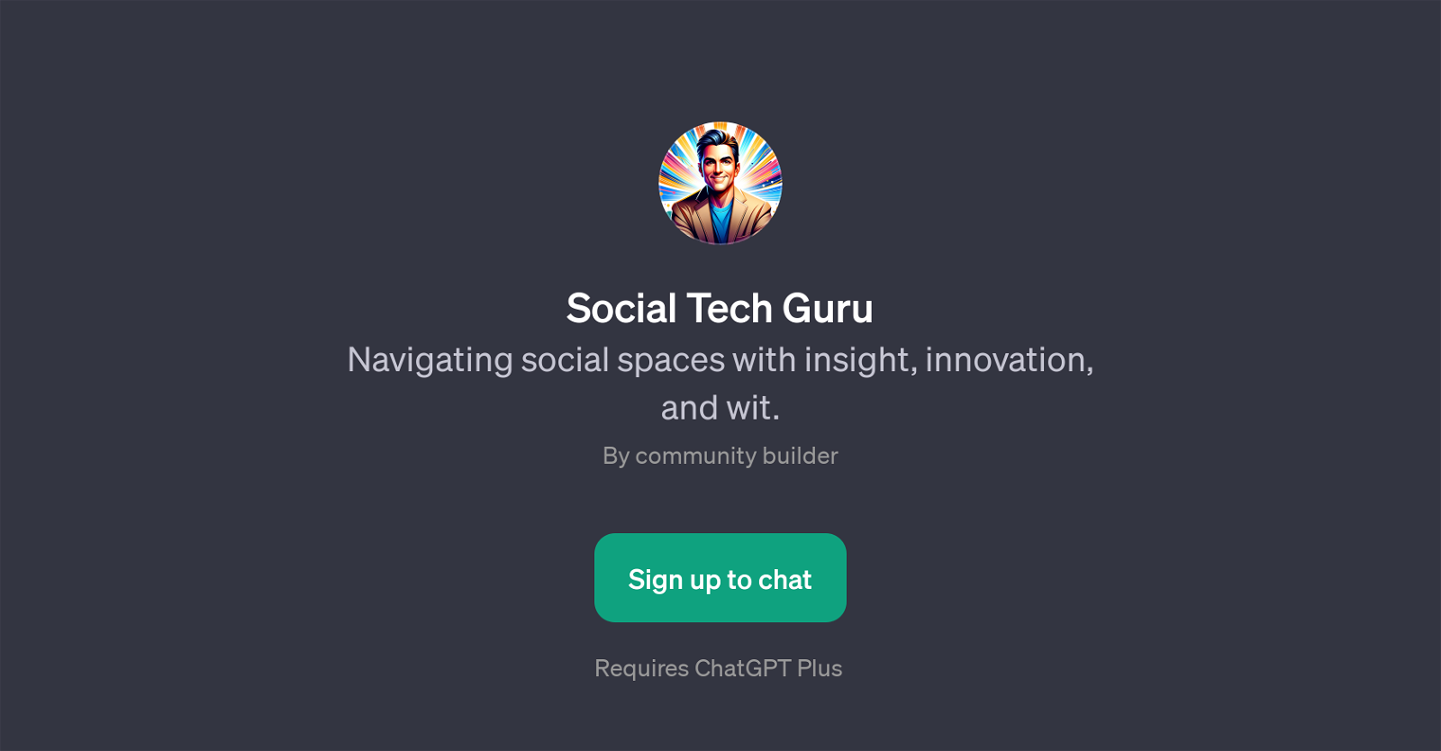 Social Tech Guru website