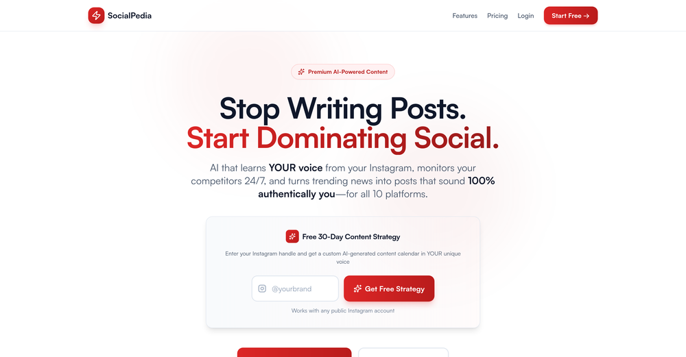 SocialPedia website