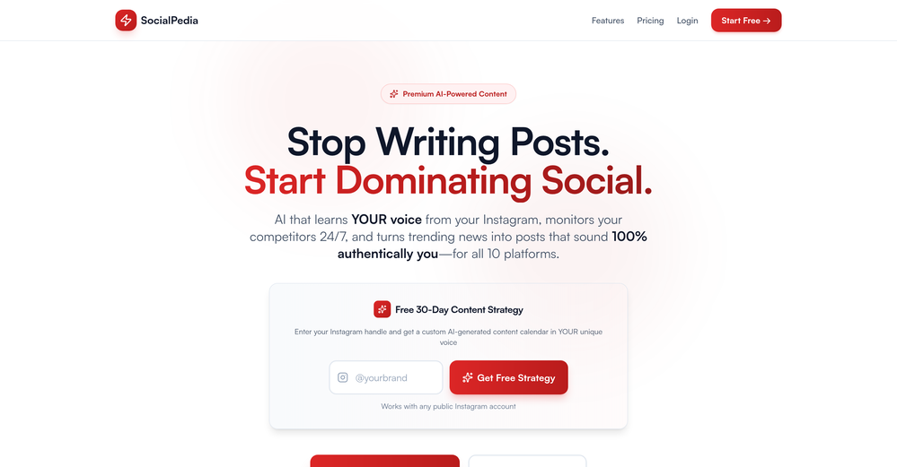 SocialPedia website