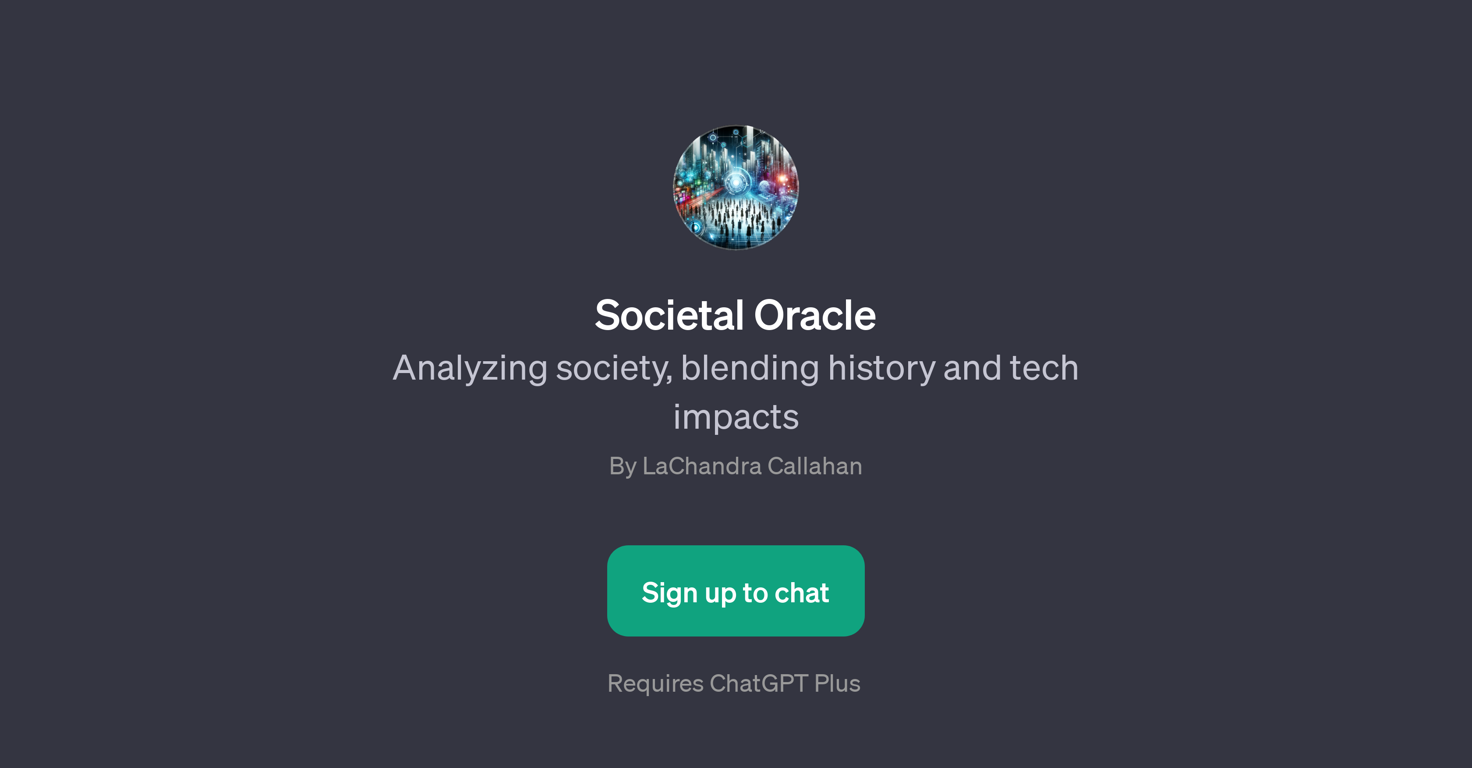 Societal Oracle website