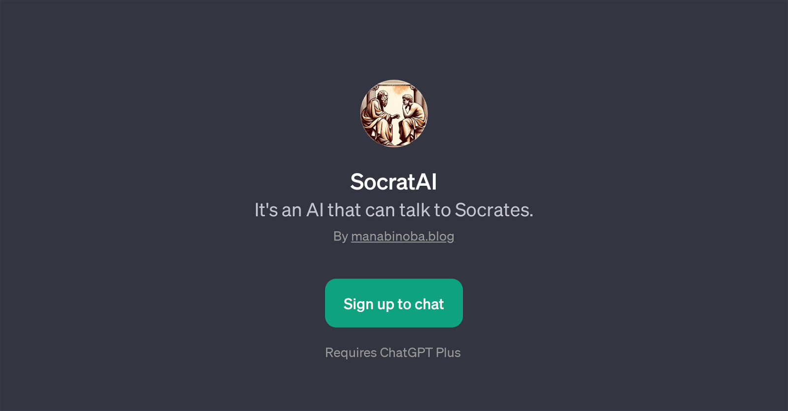 SocratAI website