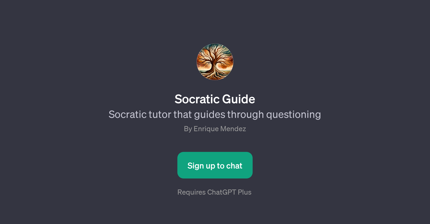 Socratic Guide website