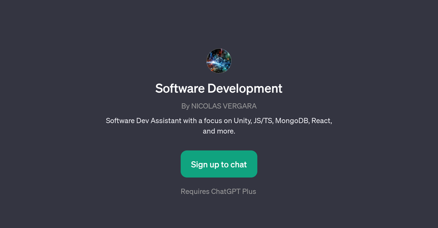Software Development Assistant website