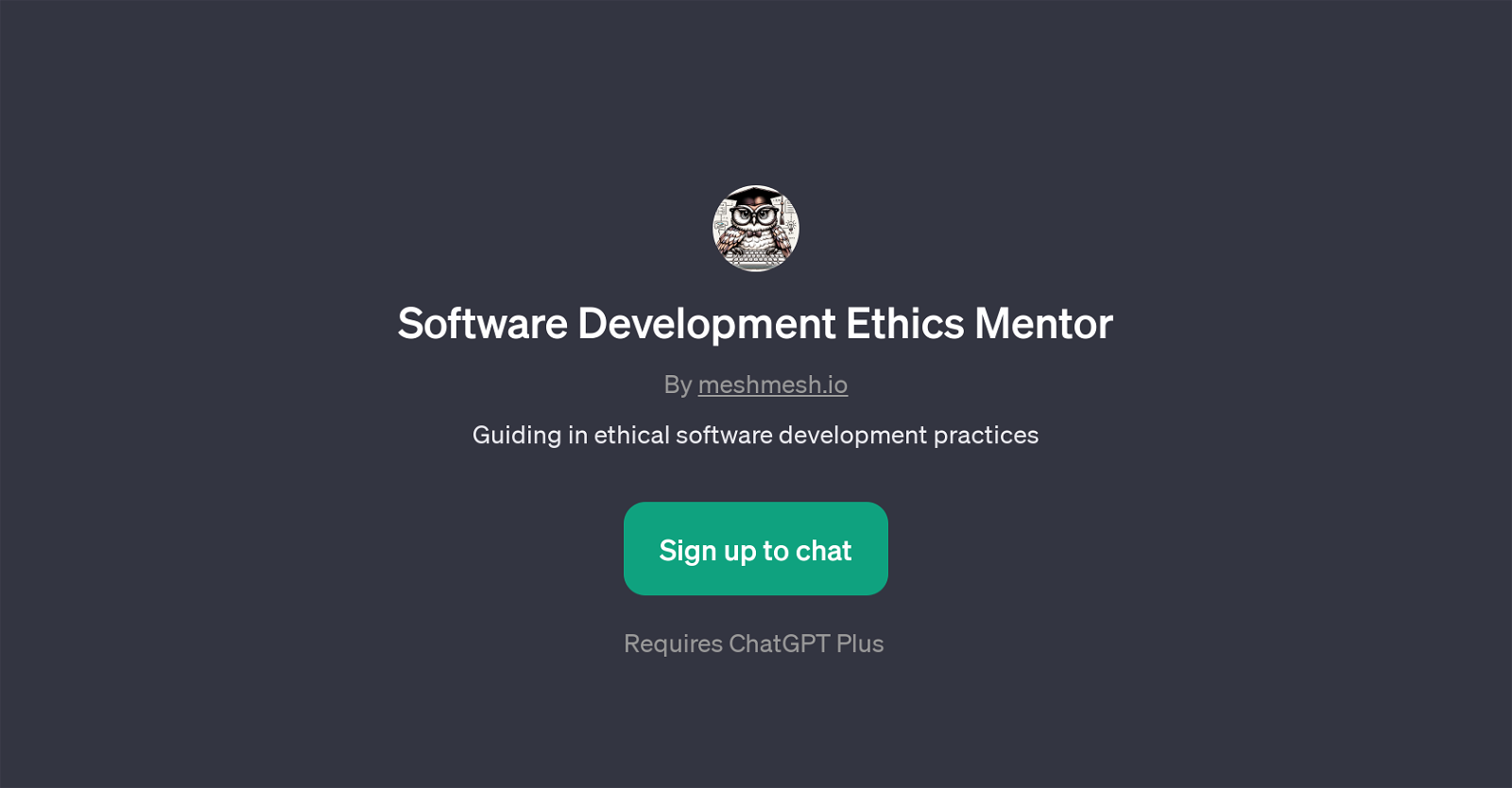 Software Development Ethics Mentor website