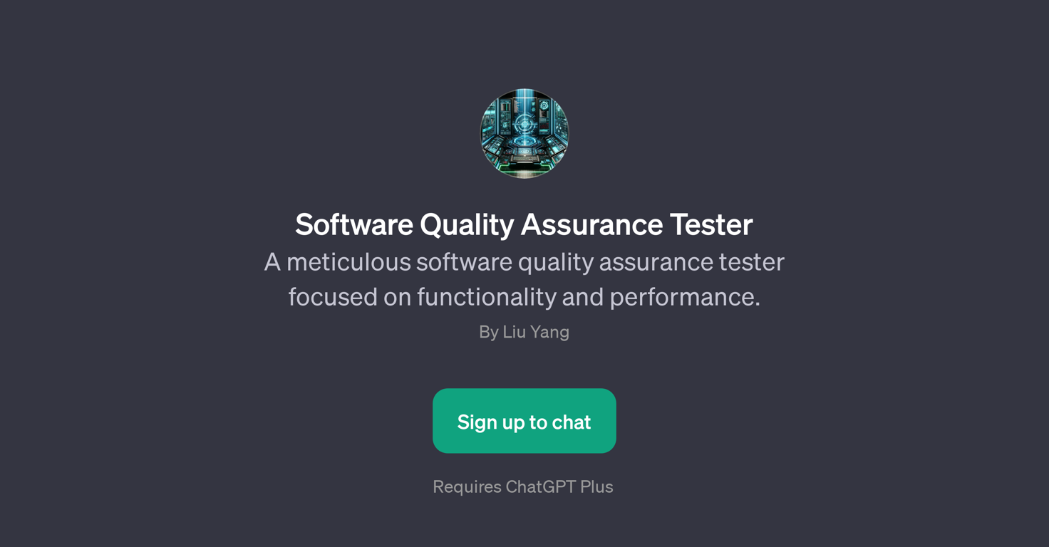 Software Quality Assurance Tester website
