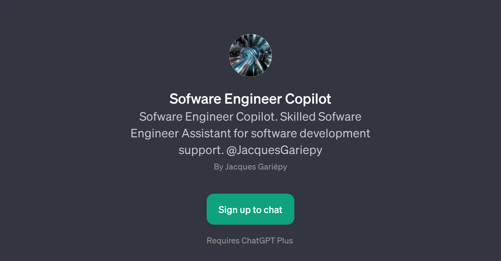 Sofware Engineer Copilot website