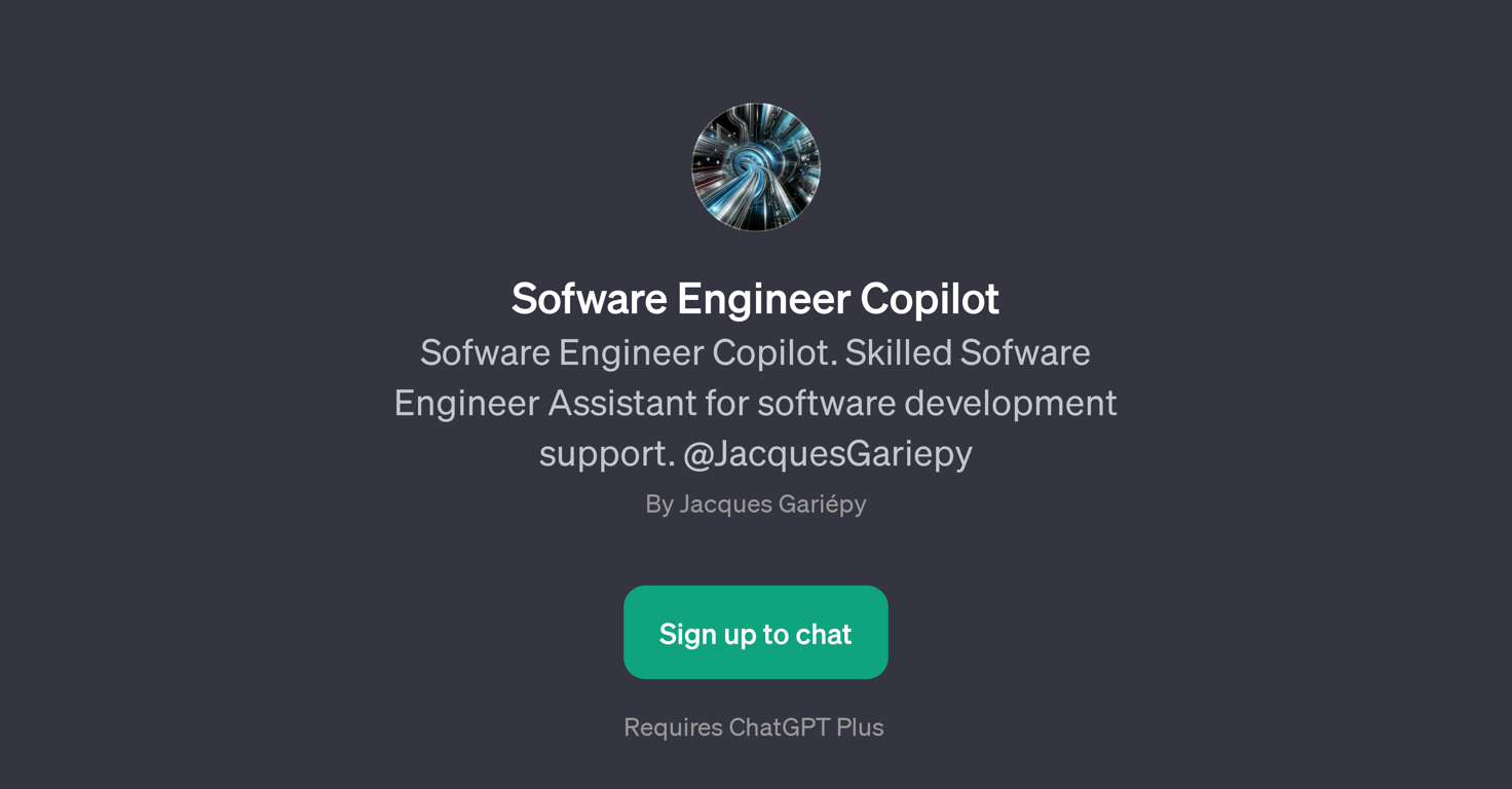 Sofware Engineer Copilot website