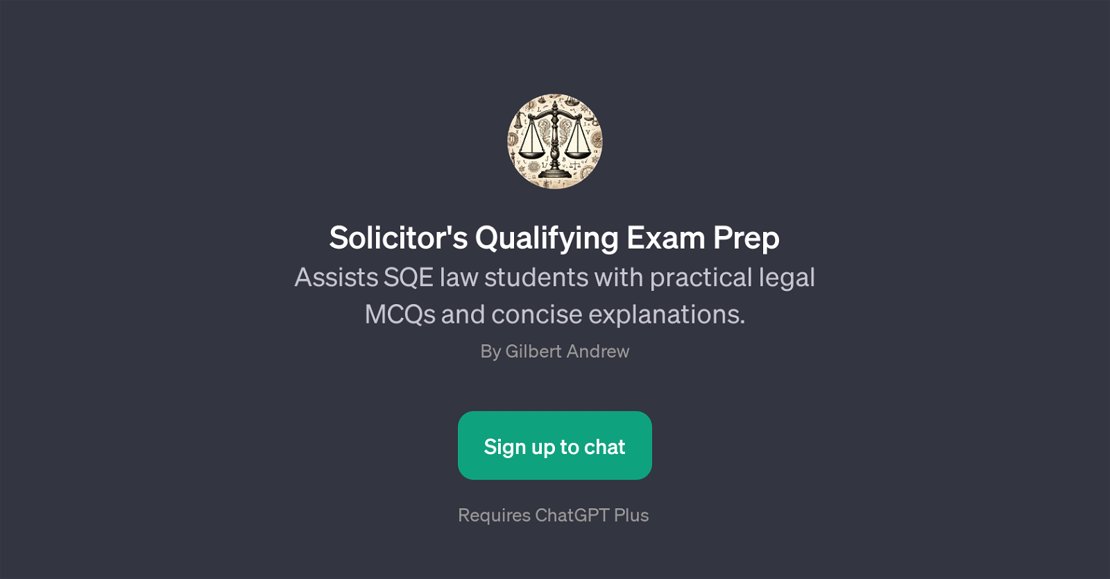 Solicitor's Qualifying Exam Prep website