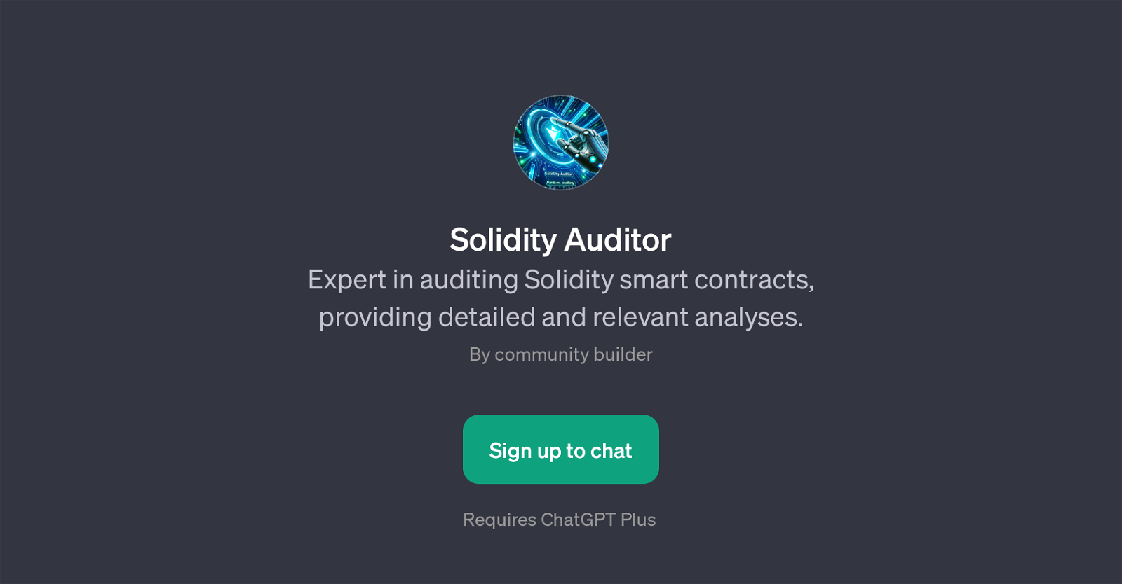 Solidity Auditor website