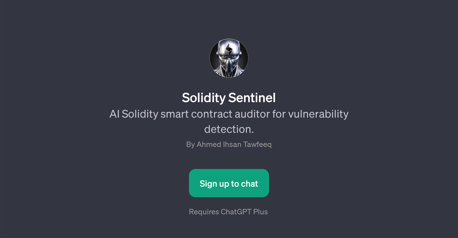 Solidity Sentinel website
