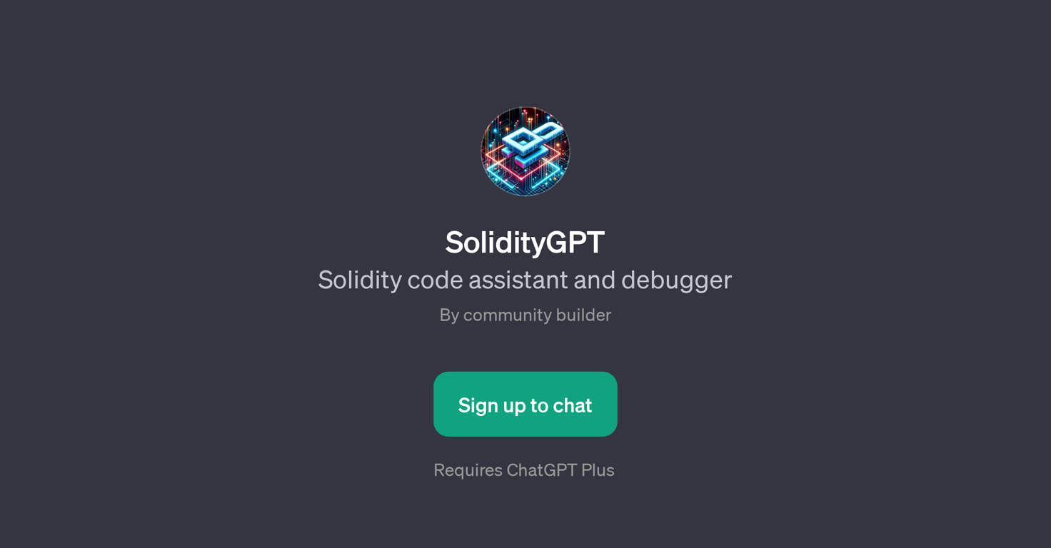 SolidityGPT website