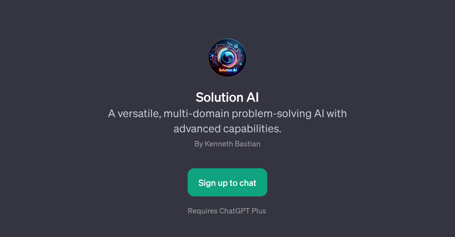 Solution AI website