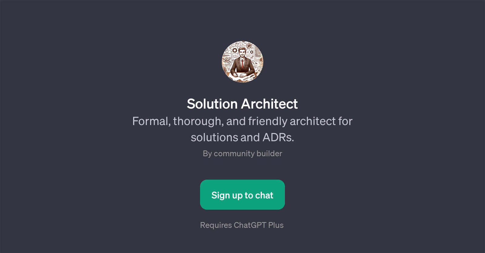 Solution Architect website