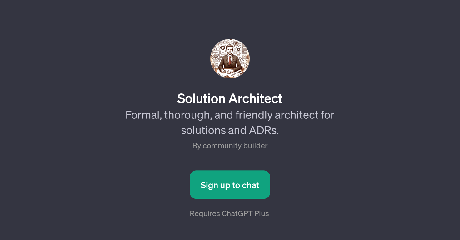 Solution Architect website