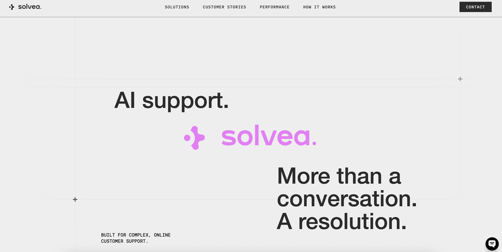 Solvea by VOC AI website