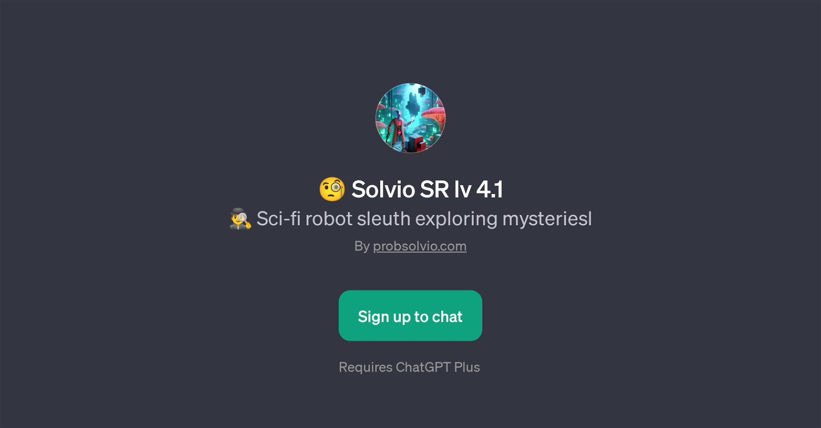 Solvio SR lv 4.1 website