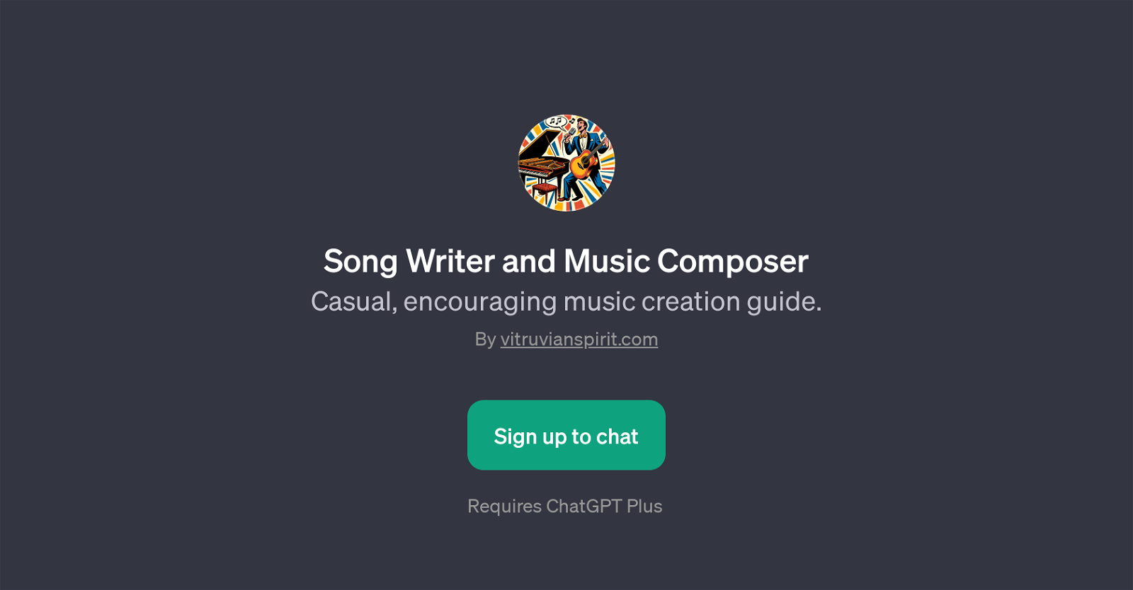Song Writer and Music Composer website