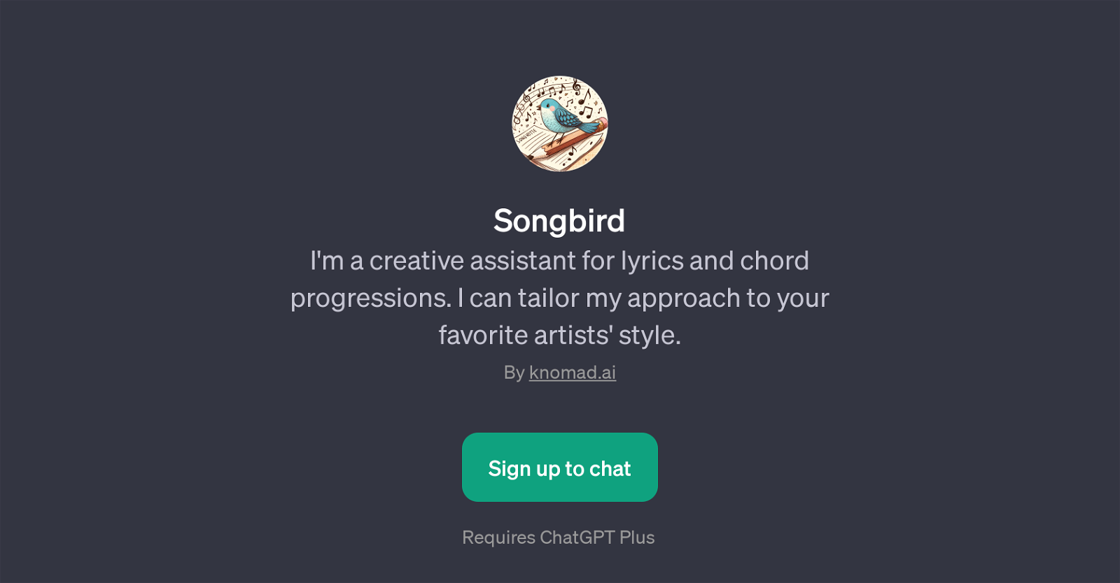 Songbird website