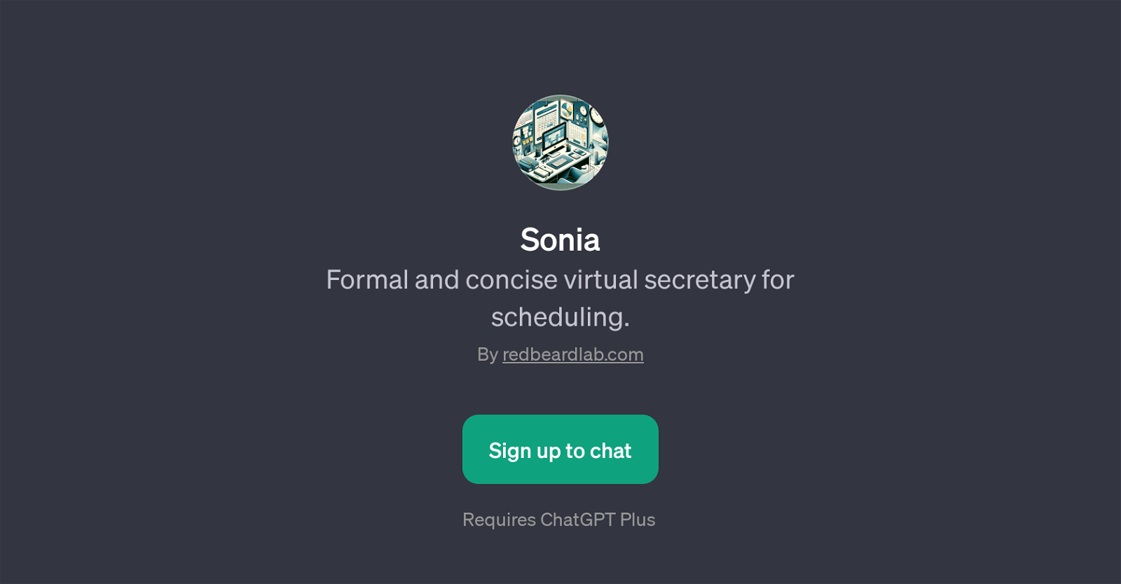 Sonia website