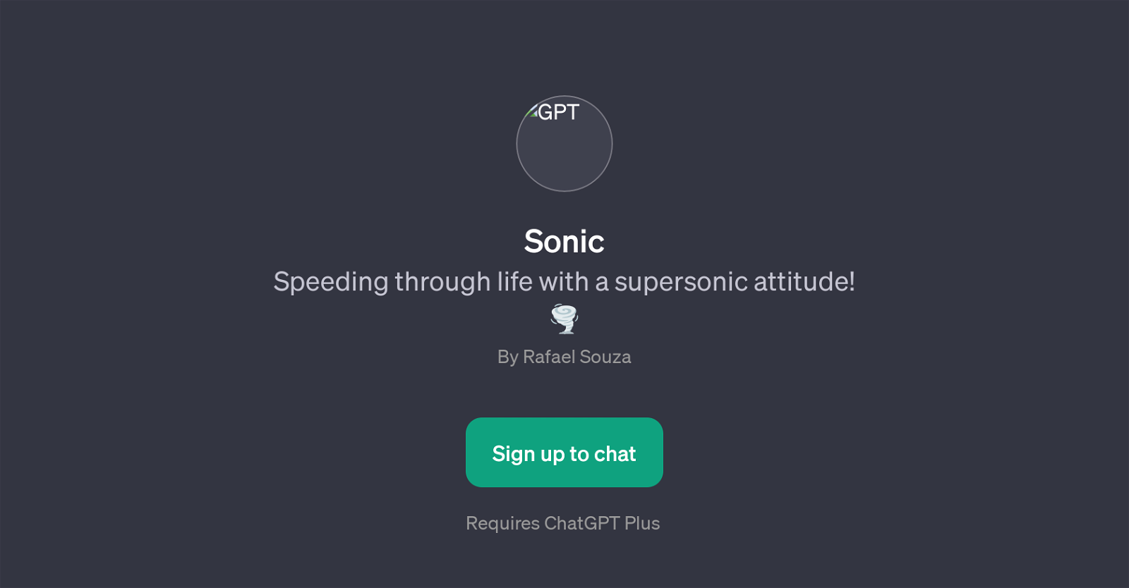Sonic website
