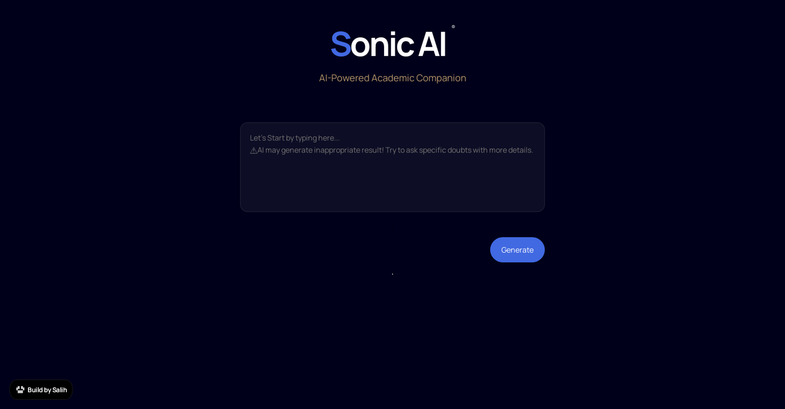 Sonic AI