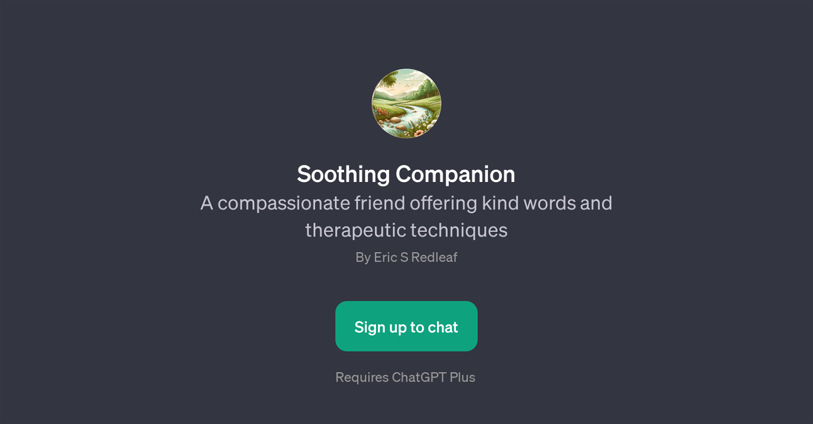 Soothing Companion website