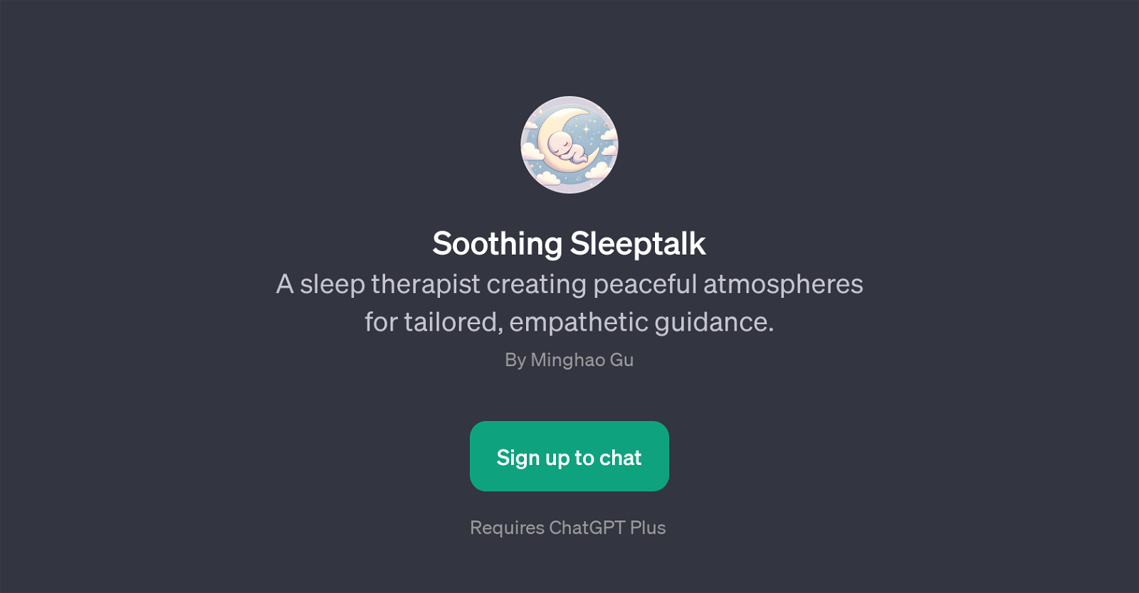 Soothing Sleeptalk website