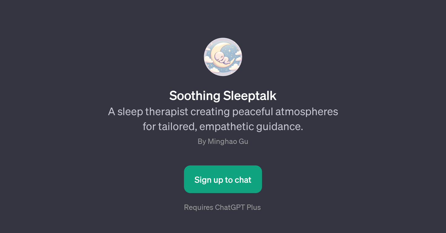 Soothing Sleeptalk website