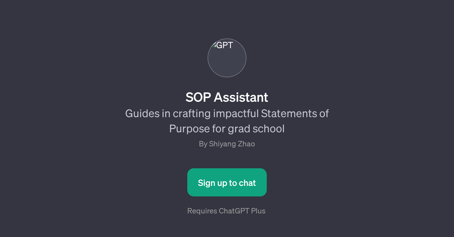 SOP Assistant website