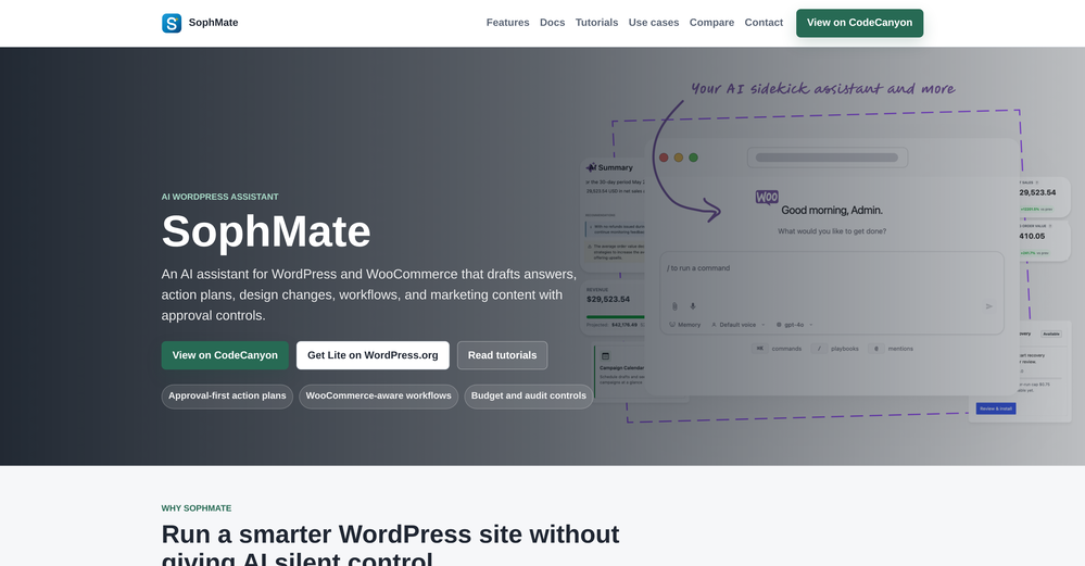 SophMate website
