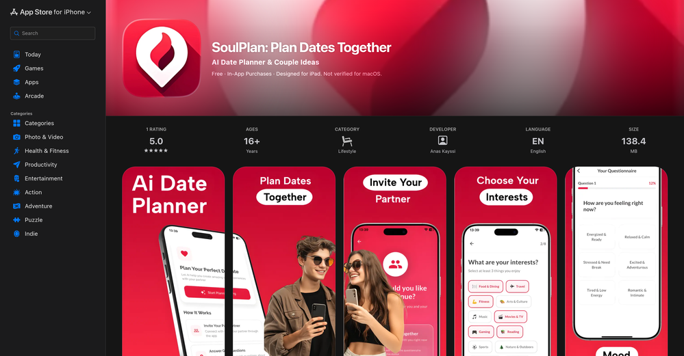 SoulPlan website