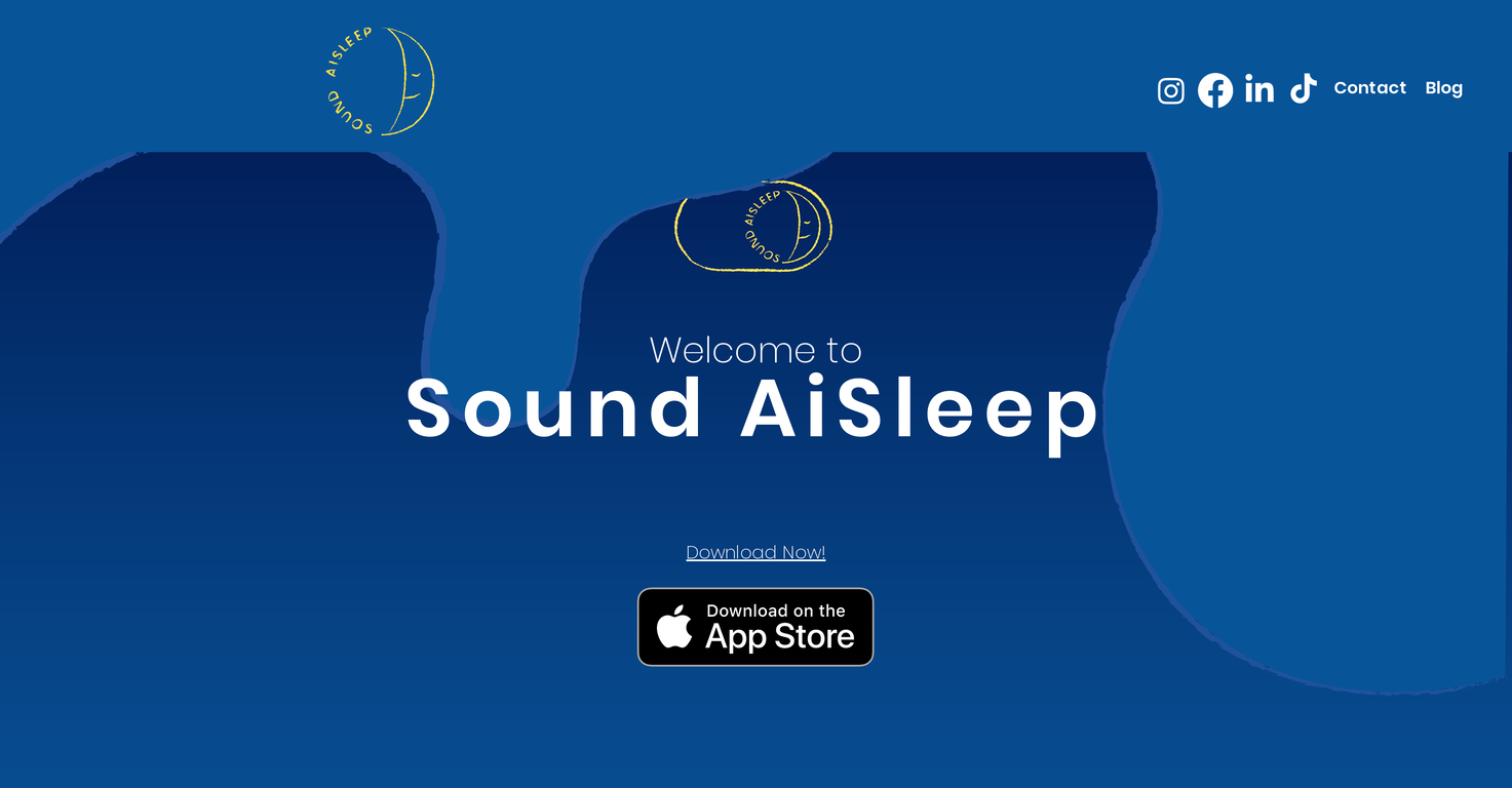 Sound AiSleep website