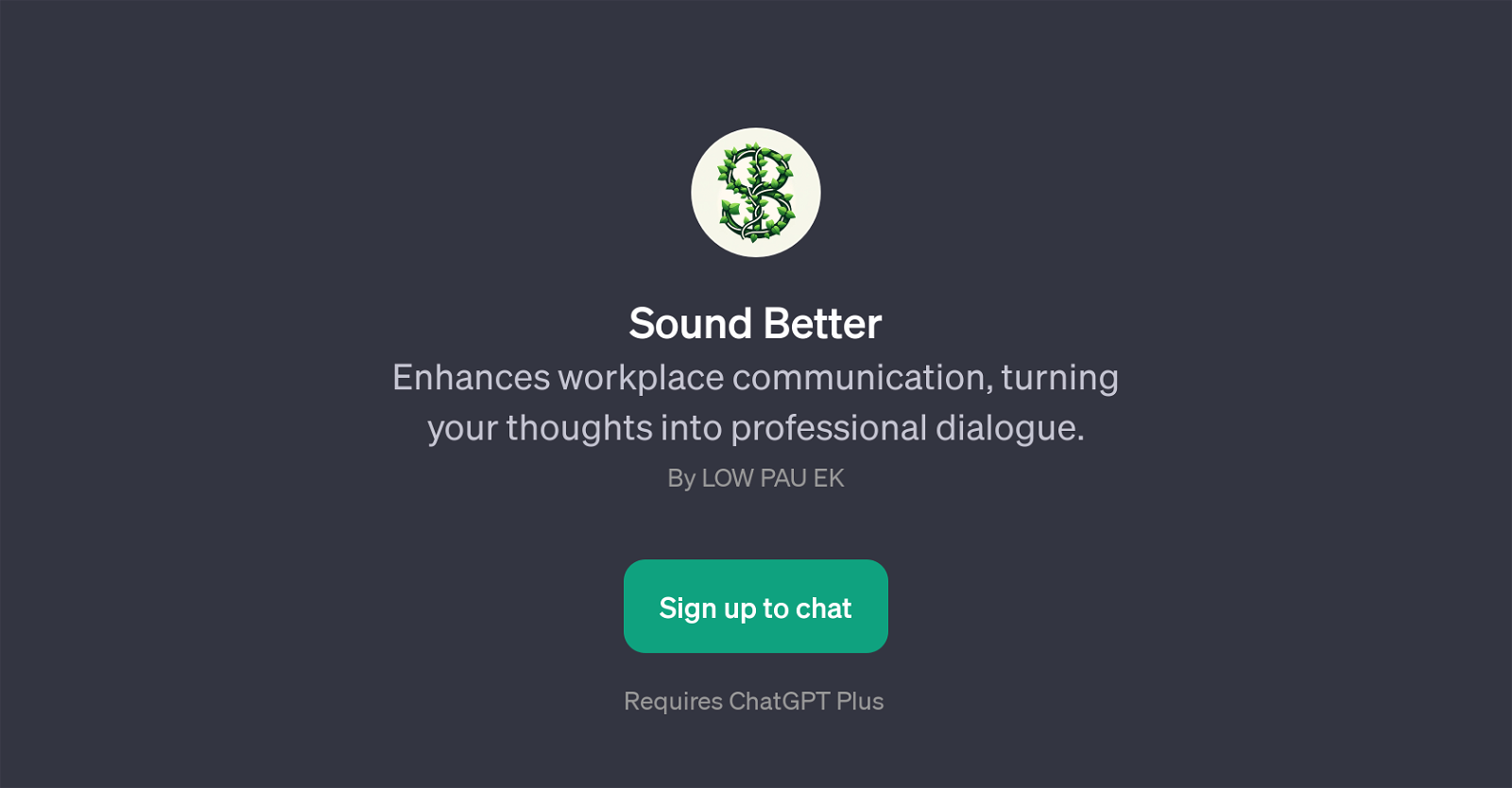Sound Better website
