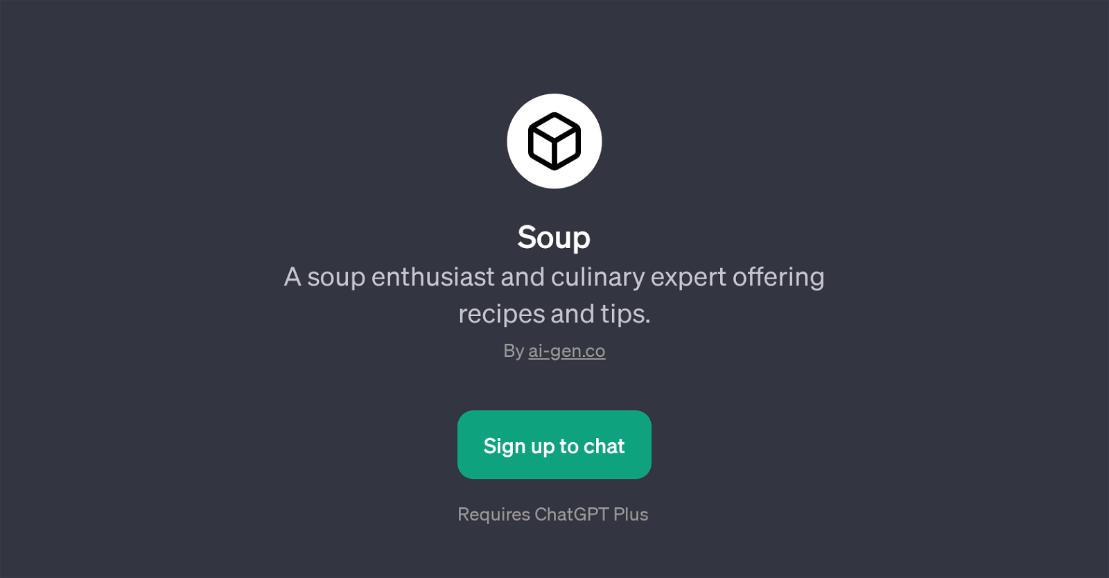 Soup website