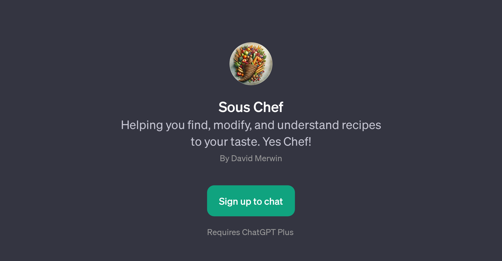 Sous Chef website