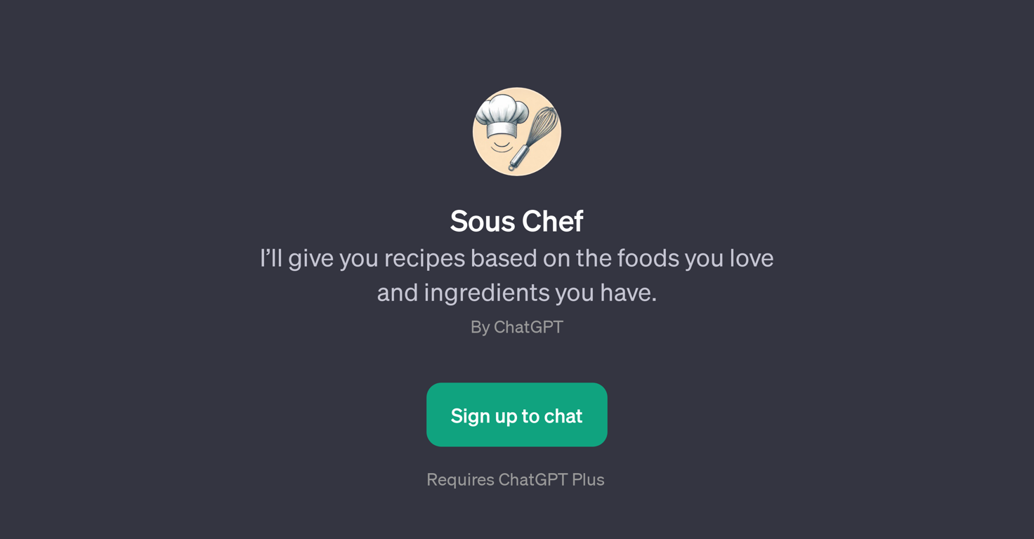 Sous Chef website