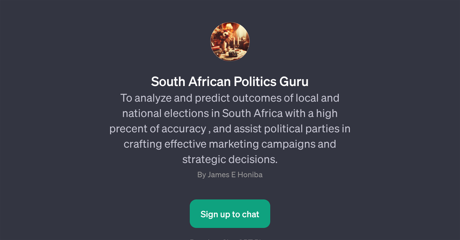 South African Politics Guru website