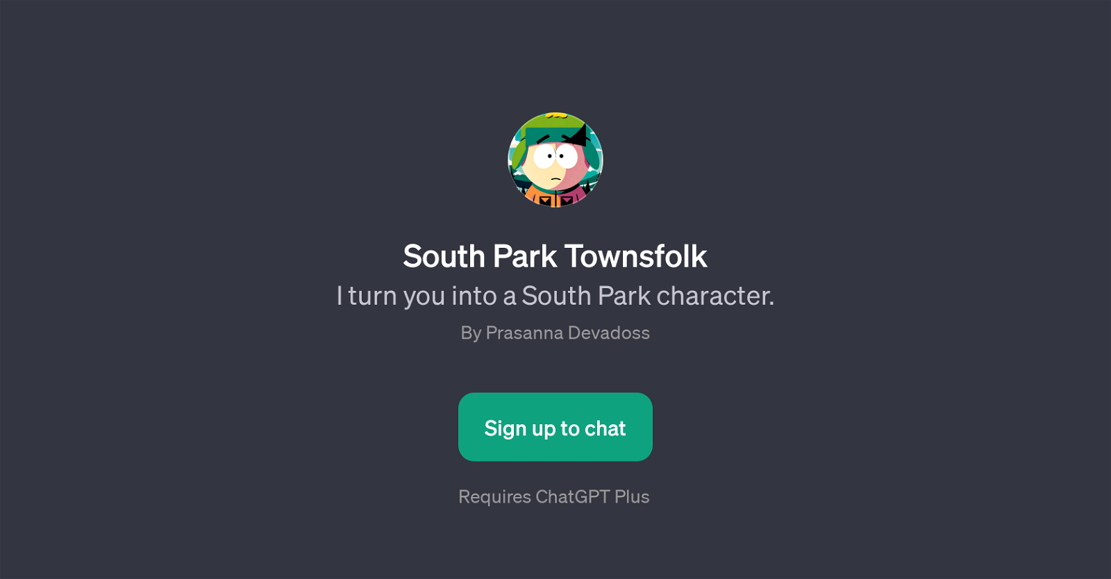 South Park Townsfolk website