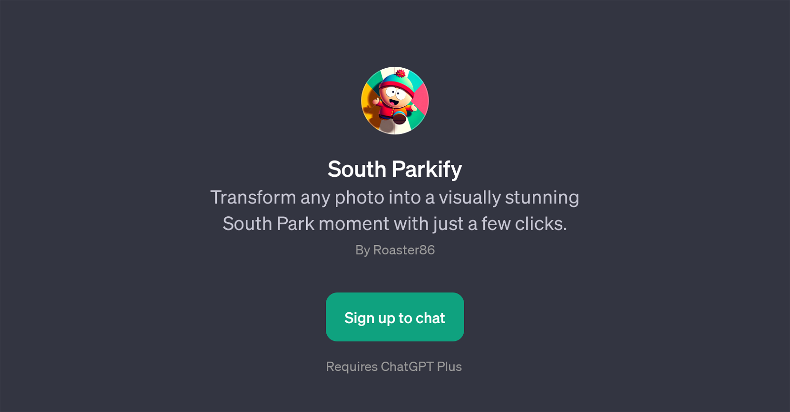 South Parkify website