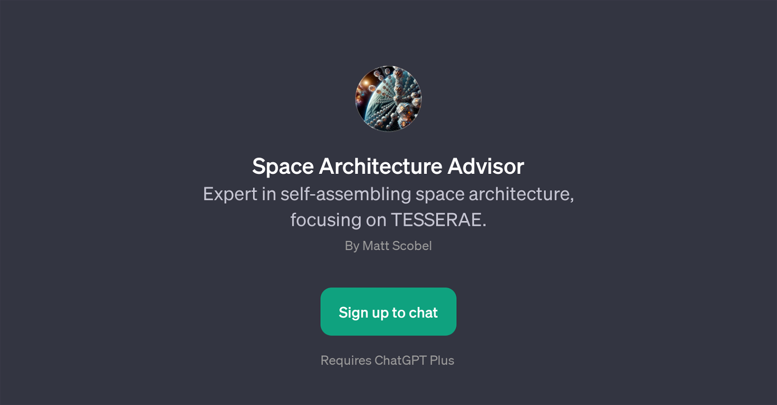 Space Architecture Advisor website