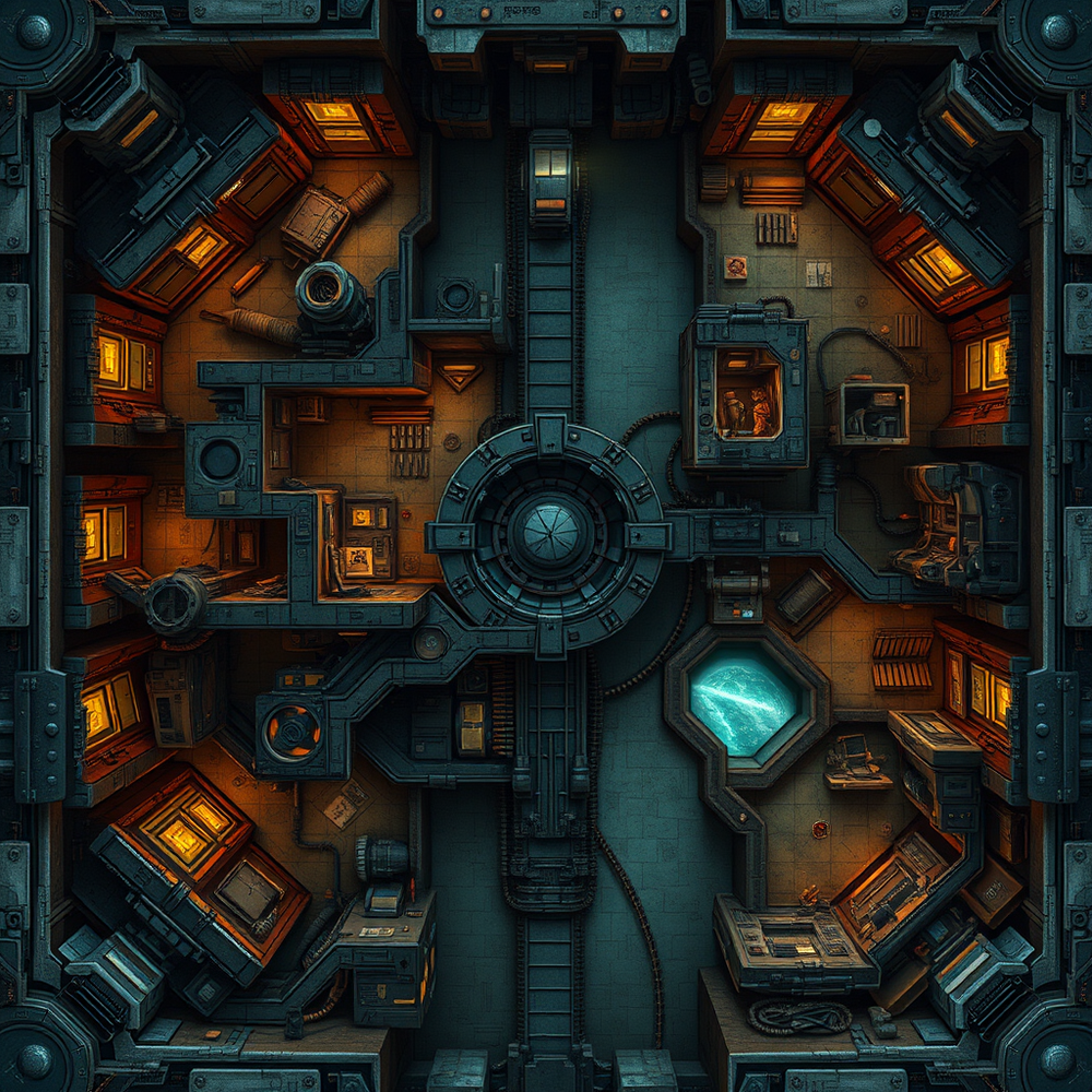 Space Hulk Map Generator website