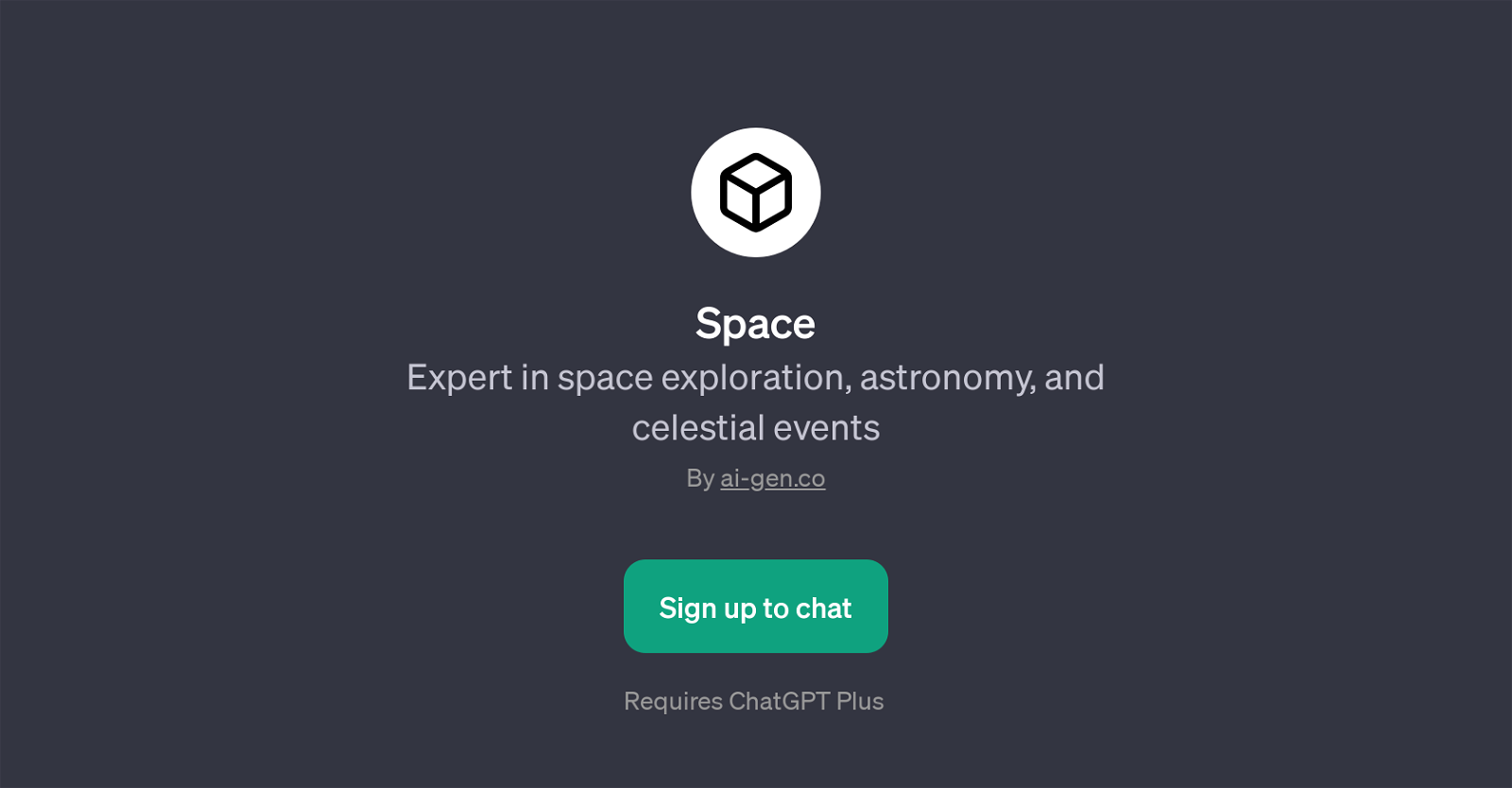 Space website