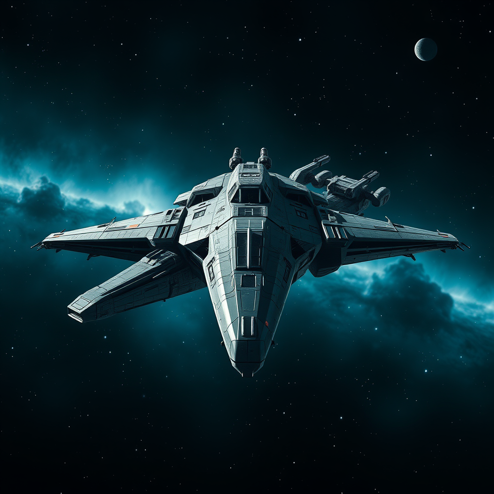 Spaceship Image Generator website