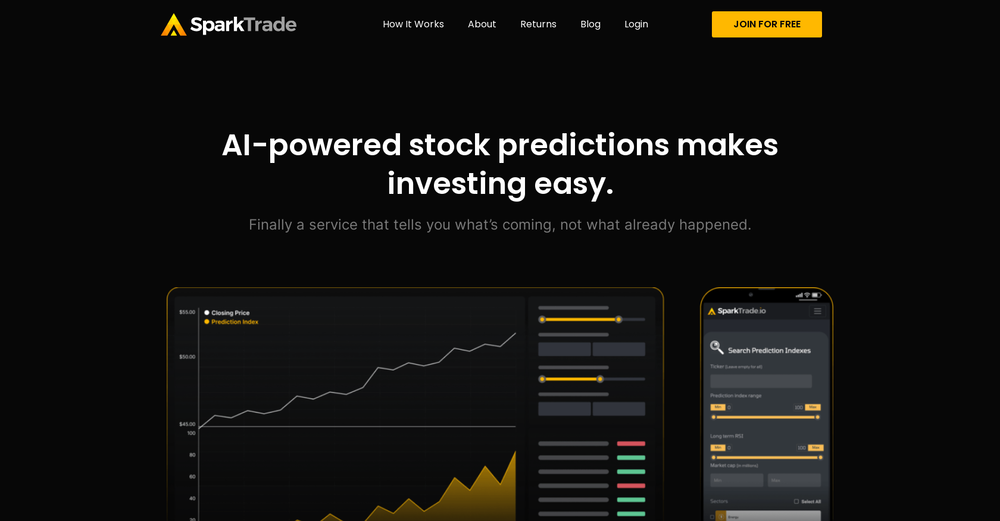Sparktrade website