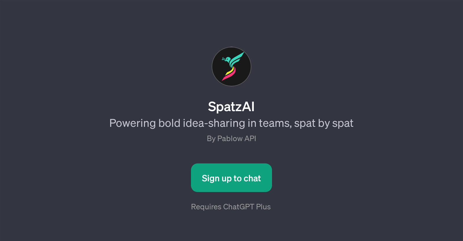 SpatzAI website
