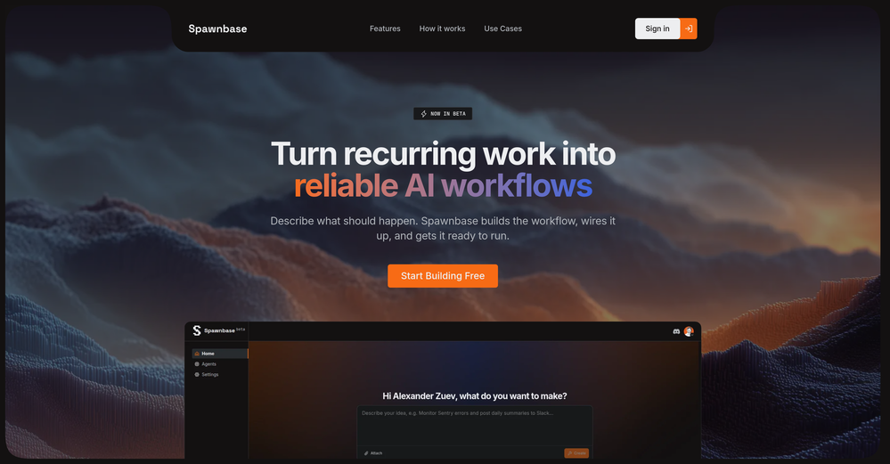 Spawnbase website