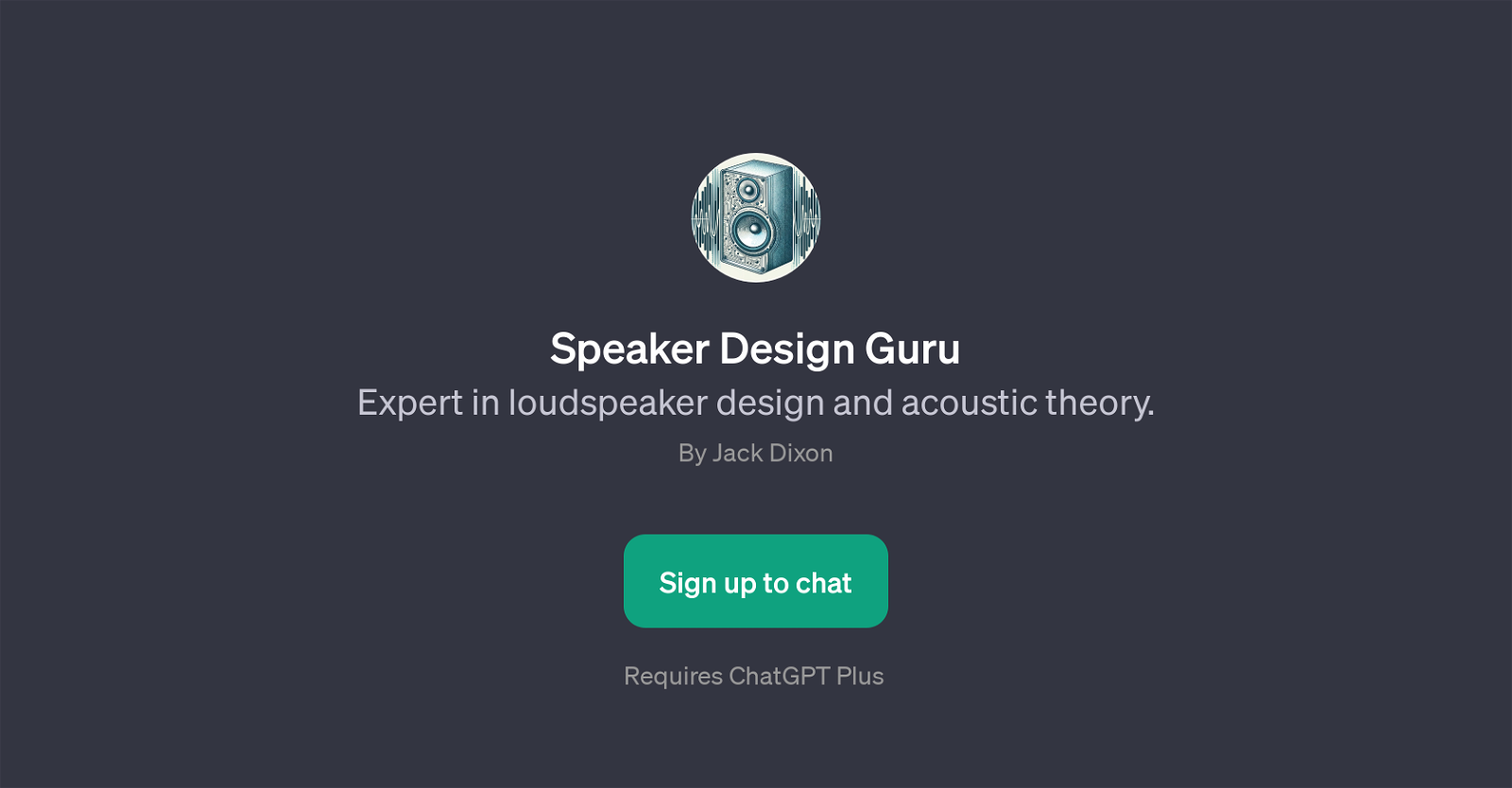 Speaker Design Guru website